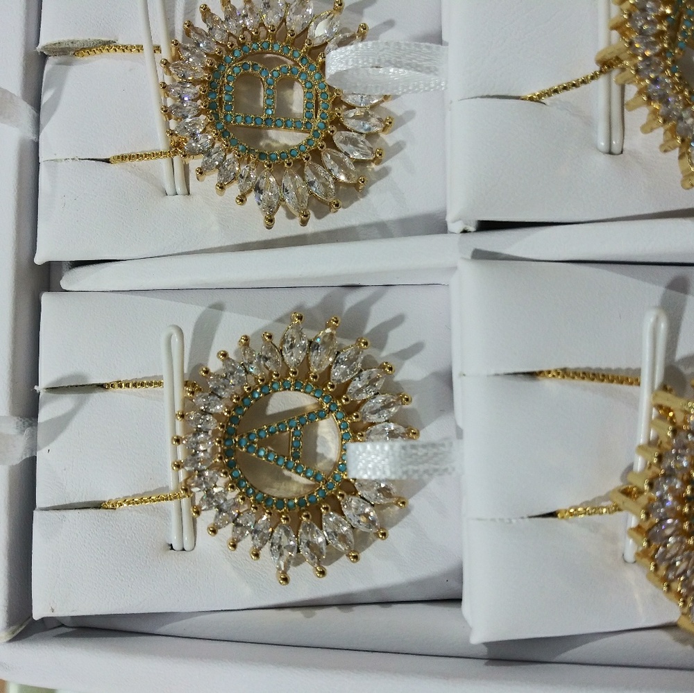 Gold Fill Letters Necklaces very popular in Miami